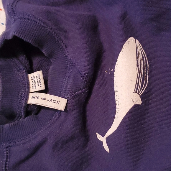 2 pc Janie & Jack one piece shorts set size 18-24 months - Picture 3 of 9